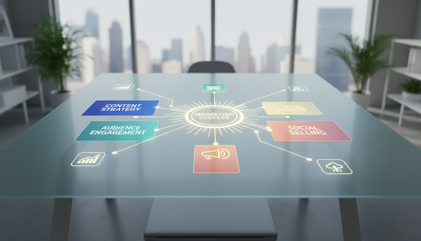 A Step-by-Step Guide to Content Strategy and Social Selling for Marketing Success